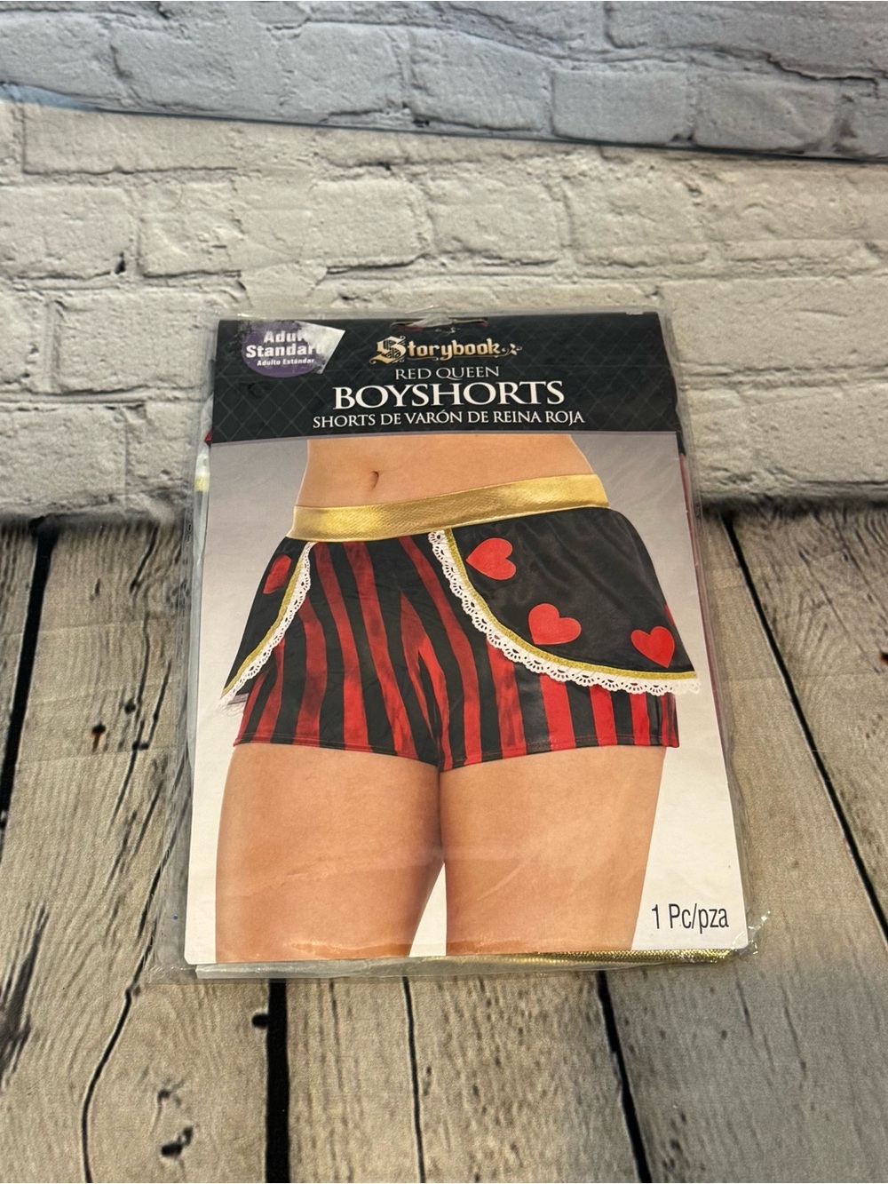 Storybook Collection Red Queen Boyshorts Halloween Costume Accessory